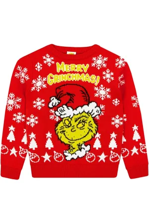 Character The Grinch Christmas Sweatshirt7 - 8 år (122 - 128cm)