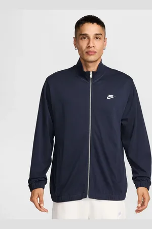 Nike Club Knit 100% Bomuld Grå JakkeMiddel