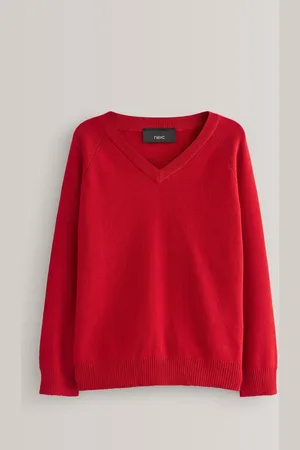 Next Knitted V-Neck School Jumper (3-16yrs)9 år (134cm)