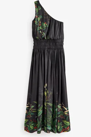 Next Kew Collection Satin One Shoulder Kjole42