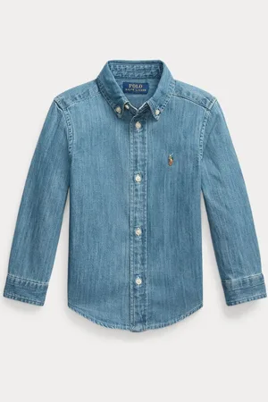Ralph Lauren Drenge Denim Skjorter8 år