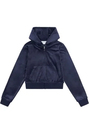 Juicy Couture Piger Tonal Velour Hættetrøje med lynlås15 - 16 år (170 - 176cm)