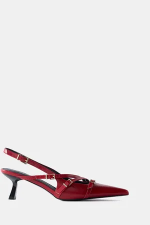 mint&berry Leather Slingback Shoes