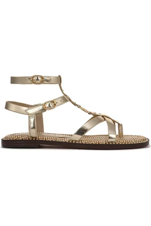 Sam Edelman Normal pasform Teeni Gladiator Brown Sandaler3