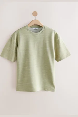 Next Afslappet fit osmannisk tekstur T-shirtStor