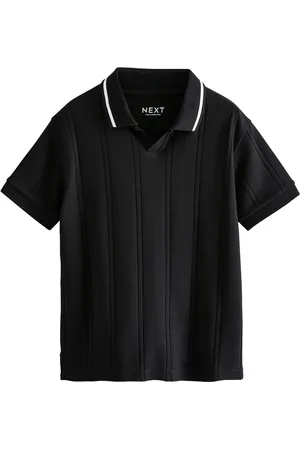 Next Tekstureret kortærmet 100% Bomuld Polo-skjorter (3-16år)122128cm