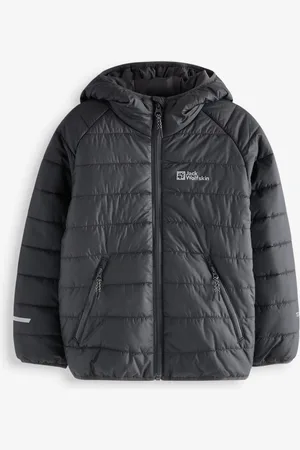 Jack Wolfskin Kids Dark Grå Zenon Jakke7 - 8 år (122 - 128cm)