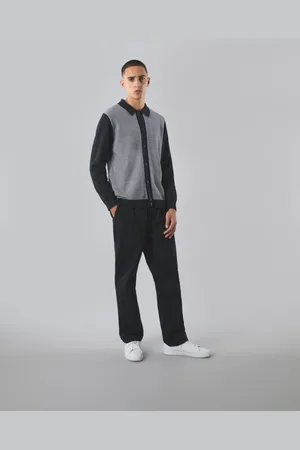 Pretty Green Roxy Knitted Contrast SkjorterL