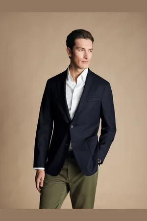 Charles Tyrwhitt Slim Fit Luxury Italian Hopsack Jakke42 R
