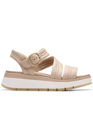 Clarks Leather Tuscan Strap Sandalseu39