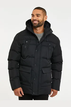 Threadbare Hooded Showerproof Puffer CoatL