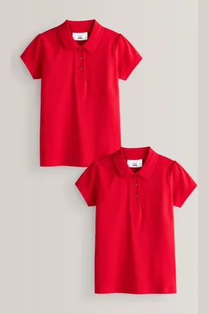 Next 100% Bomuld Kortærmet Polo Shirts 2 Pakke (3-16år)12 år (152cm)