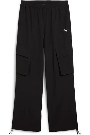 PUMA Womens Wardrobe ESS Relaxed Woven Cargo Pantsxlarge