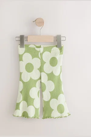Next Girls Ribbed Flare Leggings (3mths-7yrs)5 - 6 år (110 - 116cm)