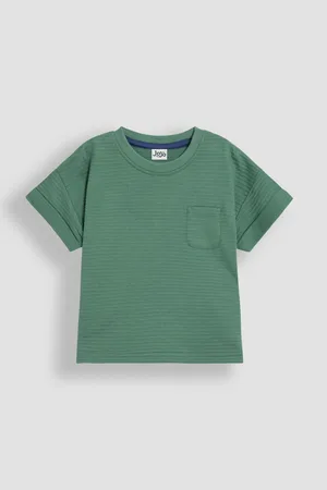 JoJo Maman Bébé Textured 100% Cotton T-Shirt116122cm