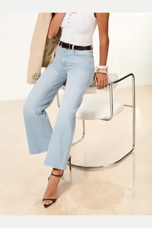 Lipsy London Afkortet Brede bukseben Jeans34