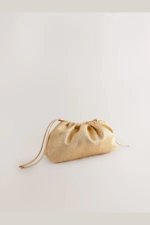 Next Oversized Ruched Clutch Bagen