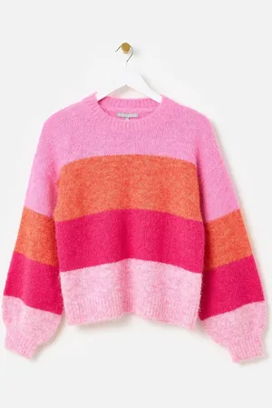 Oliver Bonas Striped Knitted Jumper40