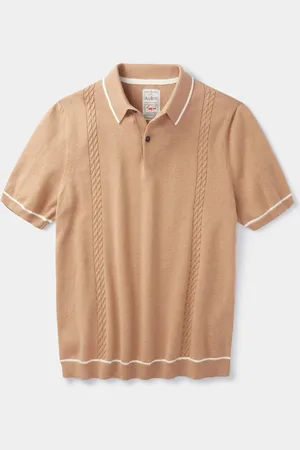 Aubin Beelsby Cable 100% Bomuld Polo-skjorterStor