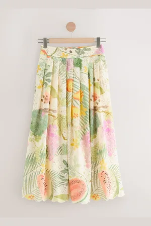 Next Broderie Embroidered Skirt
