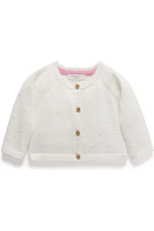 Purebaby Textured 100% Cotton Cardigan5662cm