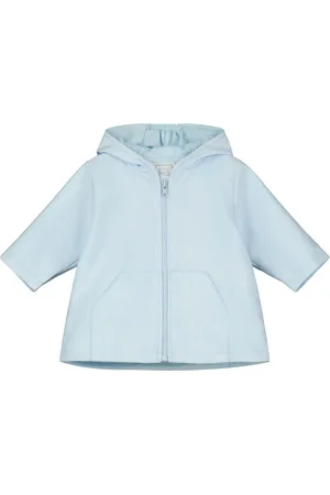 Emile et Rose Blue Jacket, Hood, pockets & 3D teddy on reverse1 Year (80cm)
