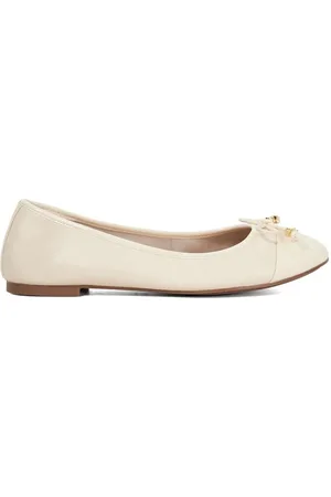 Dune Wide Fit Hallo Charm Trim Ballet Shoeseu38