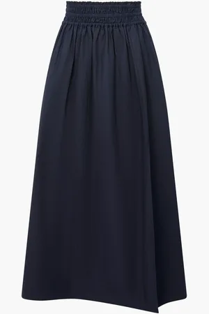 French Connection 100% Cotton Barletta Poplin Square Skirtlarge