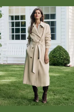 Forever New Leanne Crepe Trench Coat44
