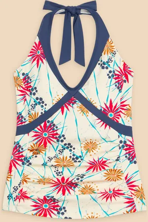 White Stuff Valley Tummy Control Tankini Top44
