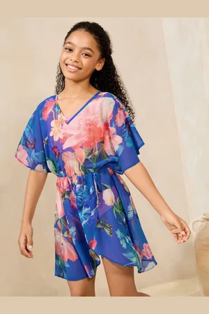 Lipsy London Printed Kaftan (5-16år)122128cm