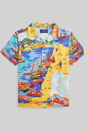 Ralph Lauren 100% Bomuld Skjorter2 år