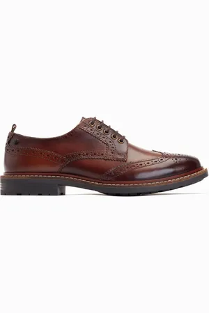 Base London Jagger Lace-Up Brogue Shoes