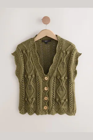 Next Stitchy Cabel VestS Reg