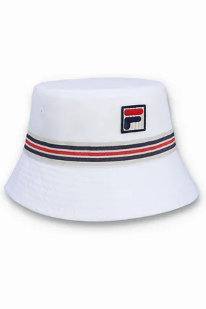 Fila Jojo Fbox And Heritage Stipe Bucket 100% Cotton Hatonesize