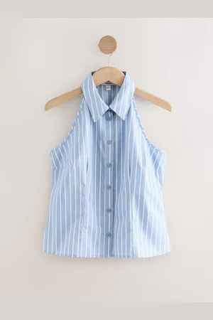 Next Sleeveless Fitted Shirt