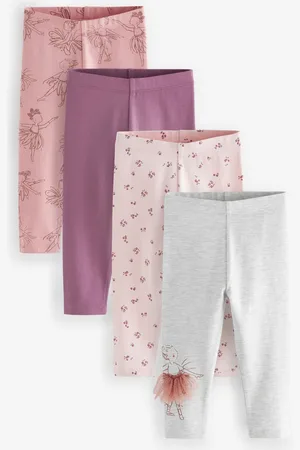 Next Leggings 4 -pakke (3mdr.-7år)4 - 5 år (104 - 110cm)