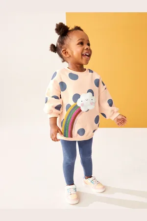 Next Sweatshirt og leggings Sæt (3mdr.-7år)9 - 12 måneder (74 - 80cm)