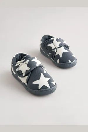 Next Hjemmesko med velcro-lukning