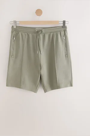 Next Pintuck jerseyshorts med lynlåslommeMiddel