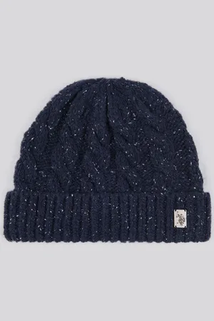 U.S. Polo Assn. U. S. Polo Assn. Cable Knit Winter BeanieEn
