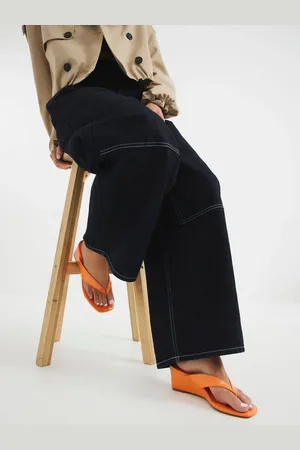 River Island Toe Thong Kilehæle Sandalereu42