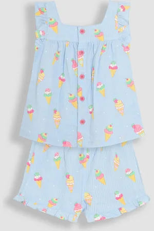 JoJo Maman Bébé Print Woven Pyjamas104110cm