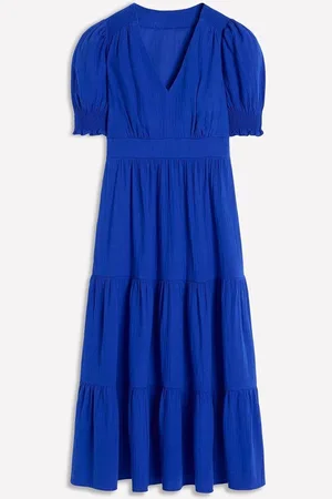 Boden Anna Double Cloth Midi 100% Cotton Dress42