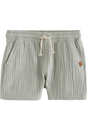 Next 100% bomuldsteksturerede pull-on-shorts (3mdr.-7år)8692cm