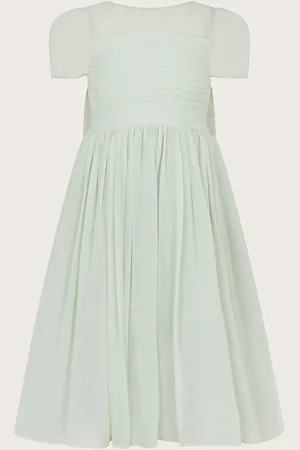 Monsoon Claire Crinkle Chiffon Dress9 år (134cm)