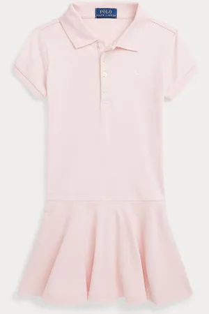 Ralph Lauren Girls Stretch Mesh Polo Dress152158cm