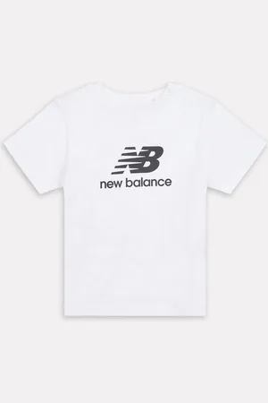 New Balance Kids Stacked Logo 100% Cotton T-Shirt9298cm