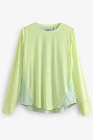Next Colour Block Long Sleeve Run TopXL