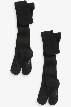 Clarks Ribbed Tights 2 Pack3 - 4 år (98 - 104cm)